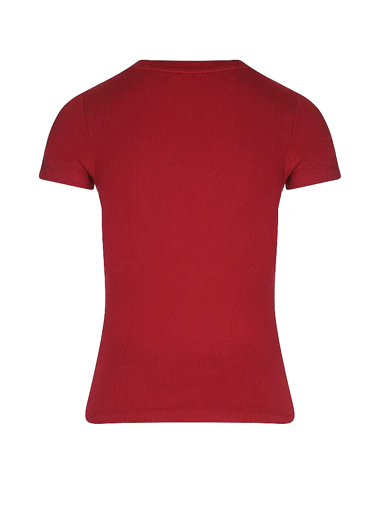 GUESS | T-Shirt  | dunkelrot