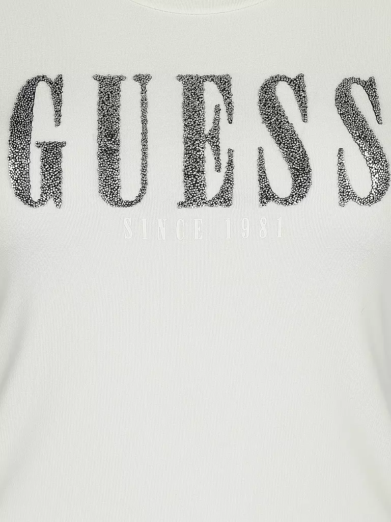 GUESS | T-Shirt FANNY | weiss