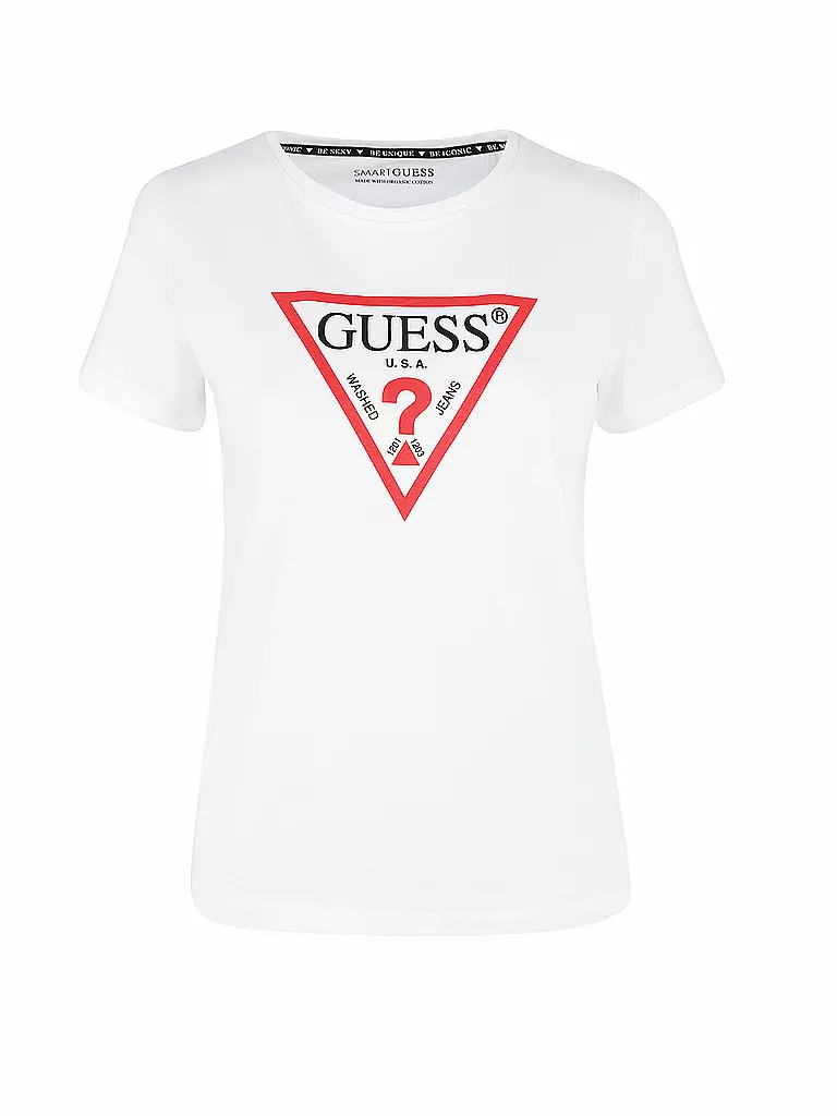 GUESS | T-Shirt | weiss