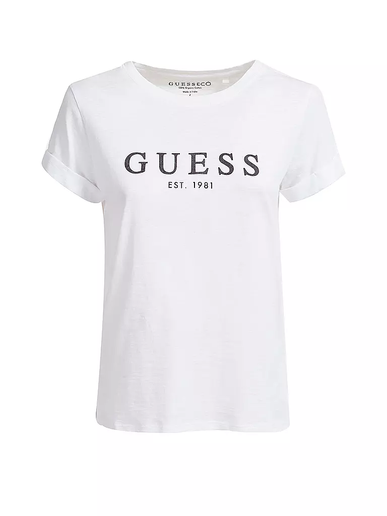 GUESS | T-Shirt | weiss