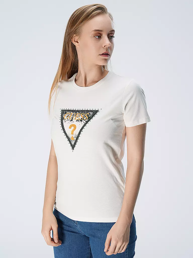 GUESS | T-Shirt | creme