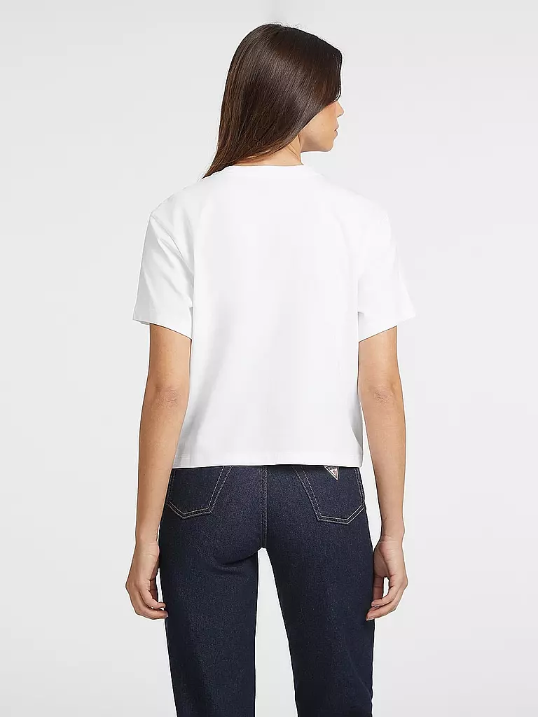 GUESS | T-Shirt | weiss