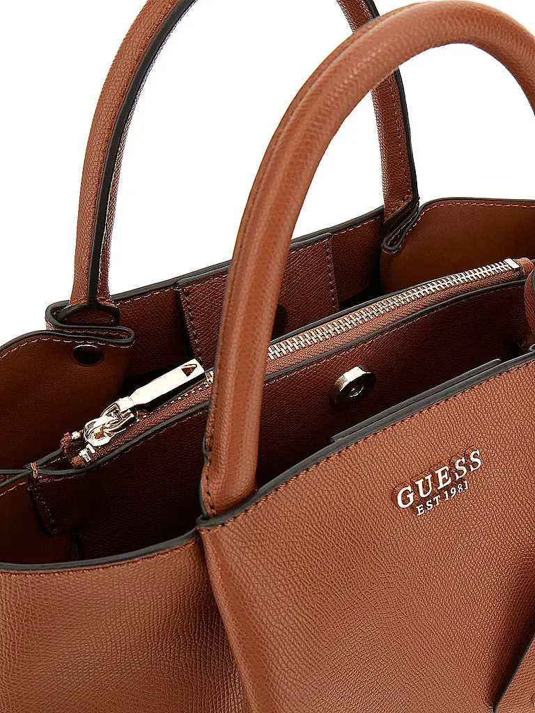 GUESS | Tasche - Henkeltasche AMORETTE  | Braun
