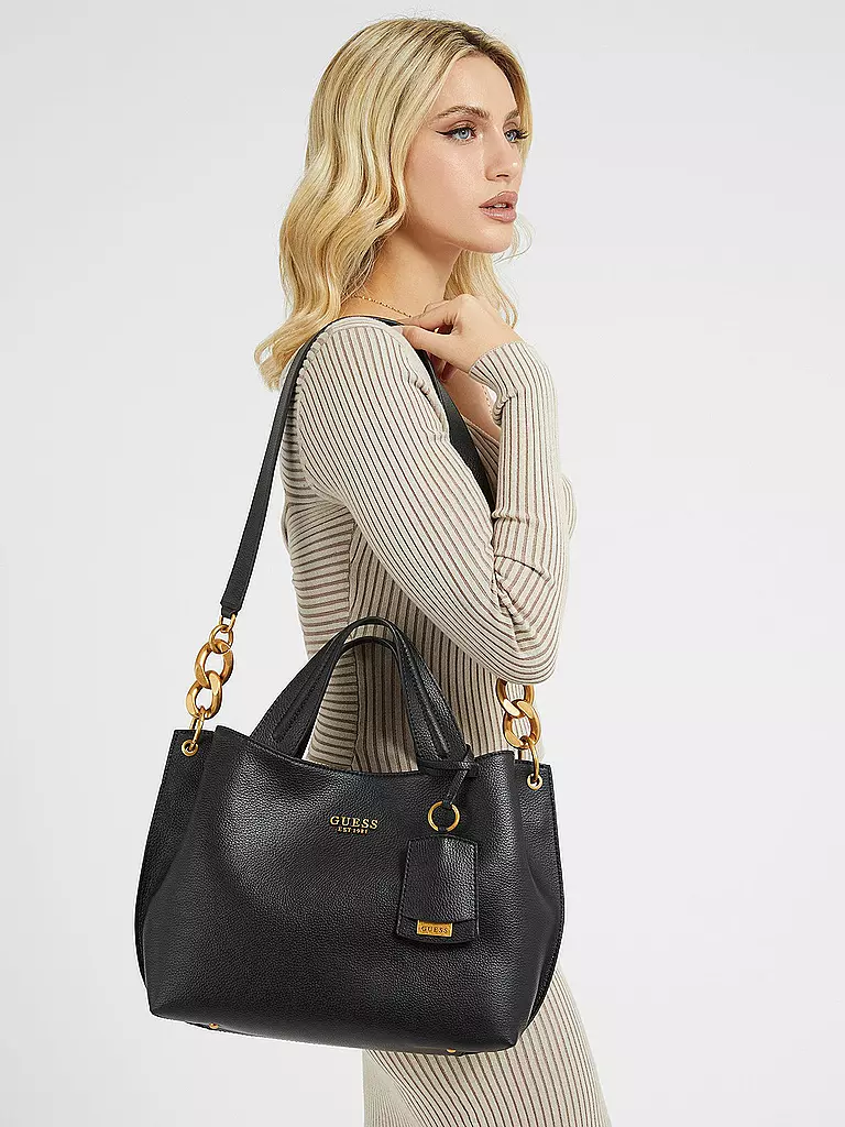 GUESS | Tasche - Henkeltasche ZED  | schwarz