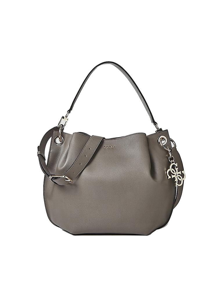 GUESS | Tasche - Hobo "Digital" | grau