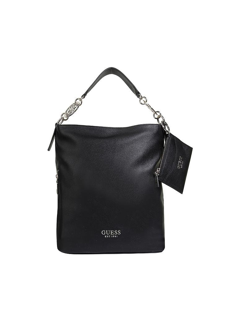 GUESS | Tasche - Hobo "Tara" | schwarz