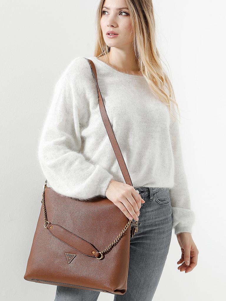 GUESS | Tasche - Hobo Bag Destiny | braun