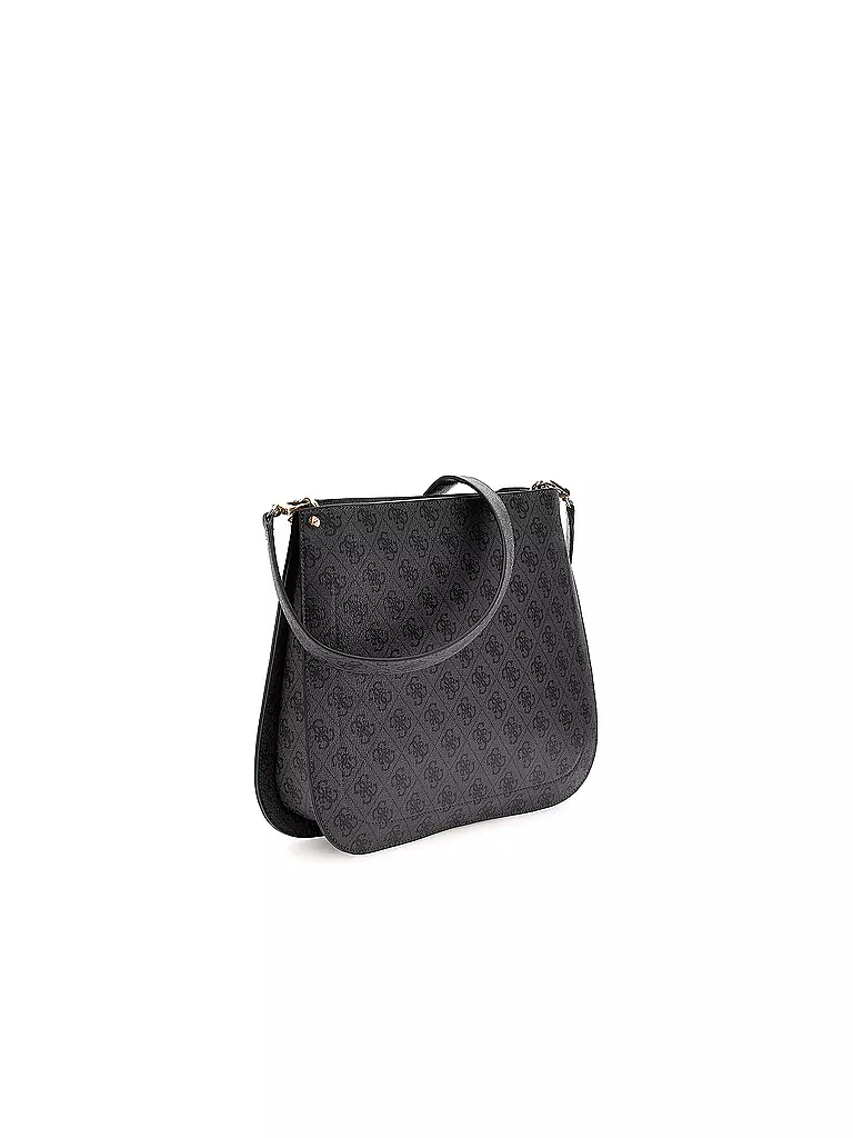 GUESS | Tasche - Hobo MERIDIAN | schwarz