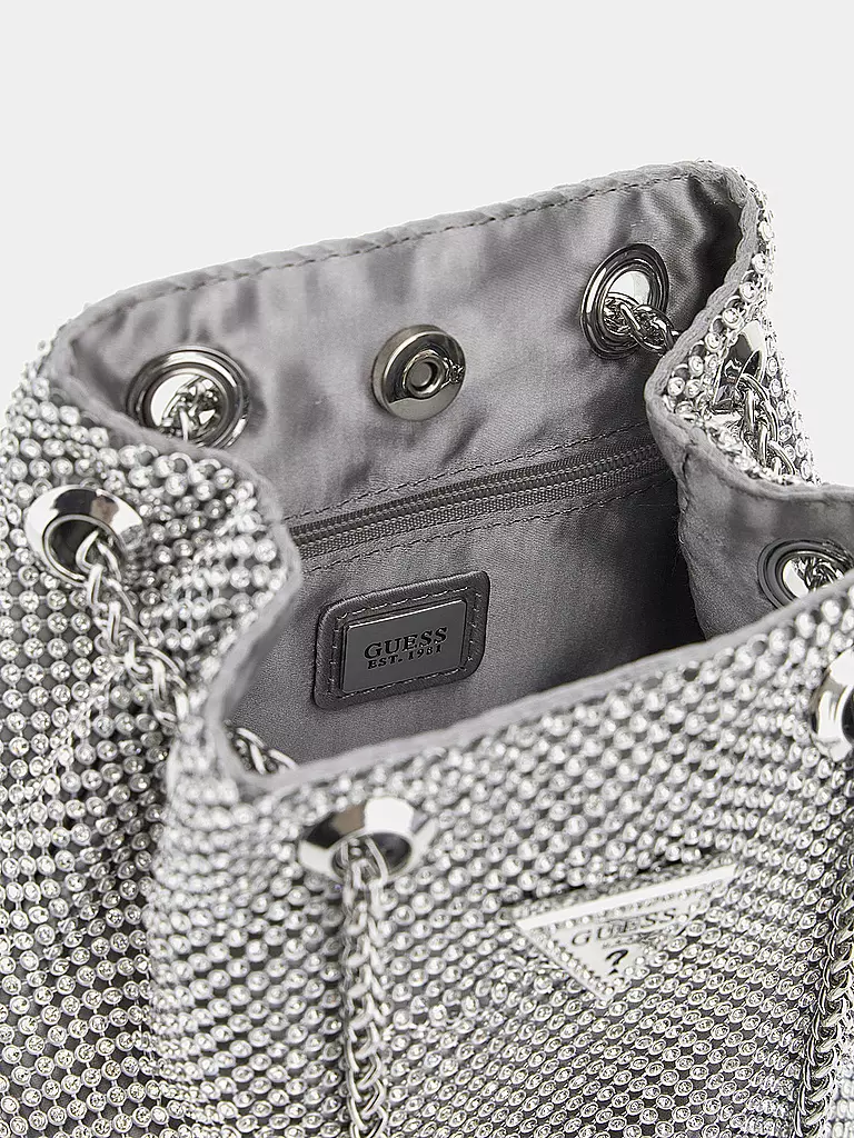 GUESS | Tasche - Mini Bag LUA | silber