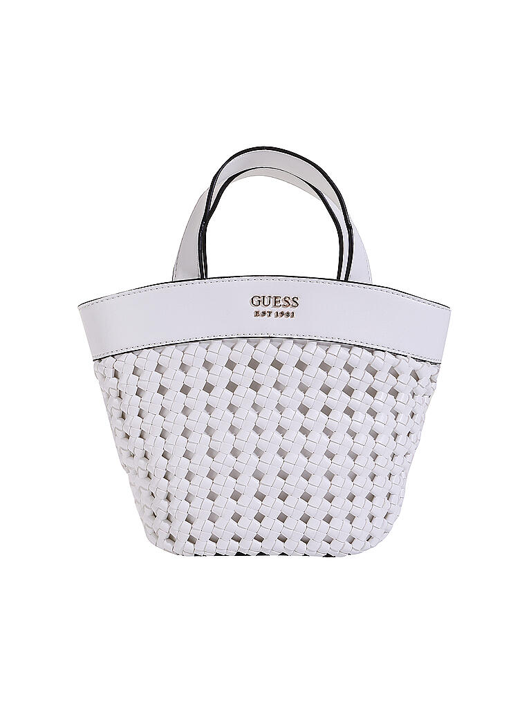 GUESS | Tasche - Mini Bag Sicilia  | weiß
