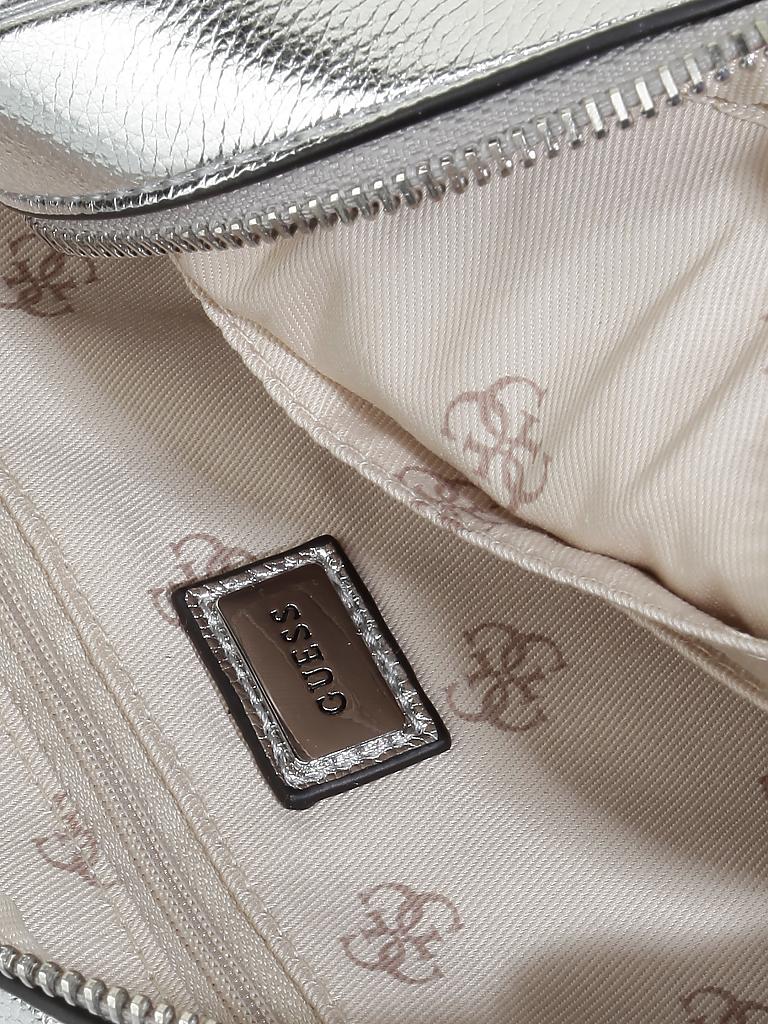 GUESS | Tasche - Minibag "Cessily" | silber