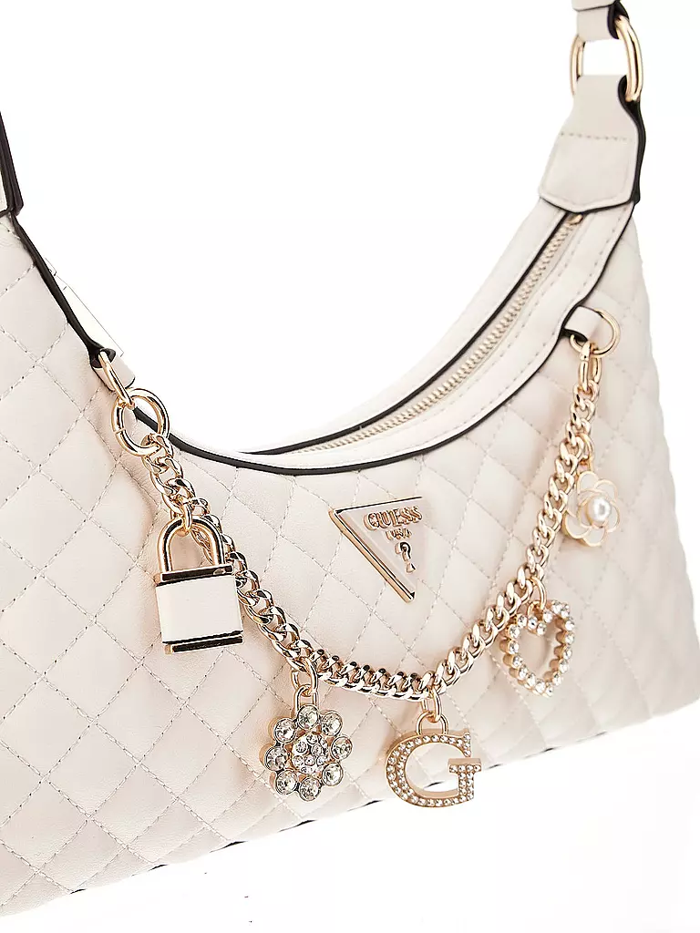 GUESS | Tasche - Schultertasche EVERLEE | weiss