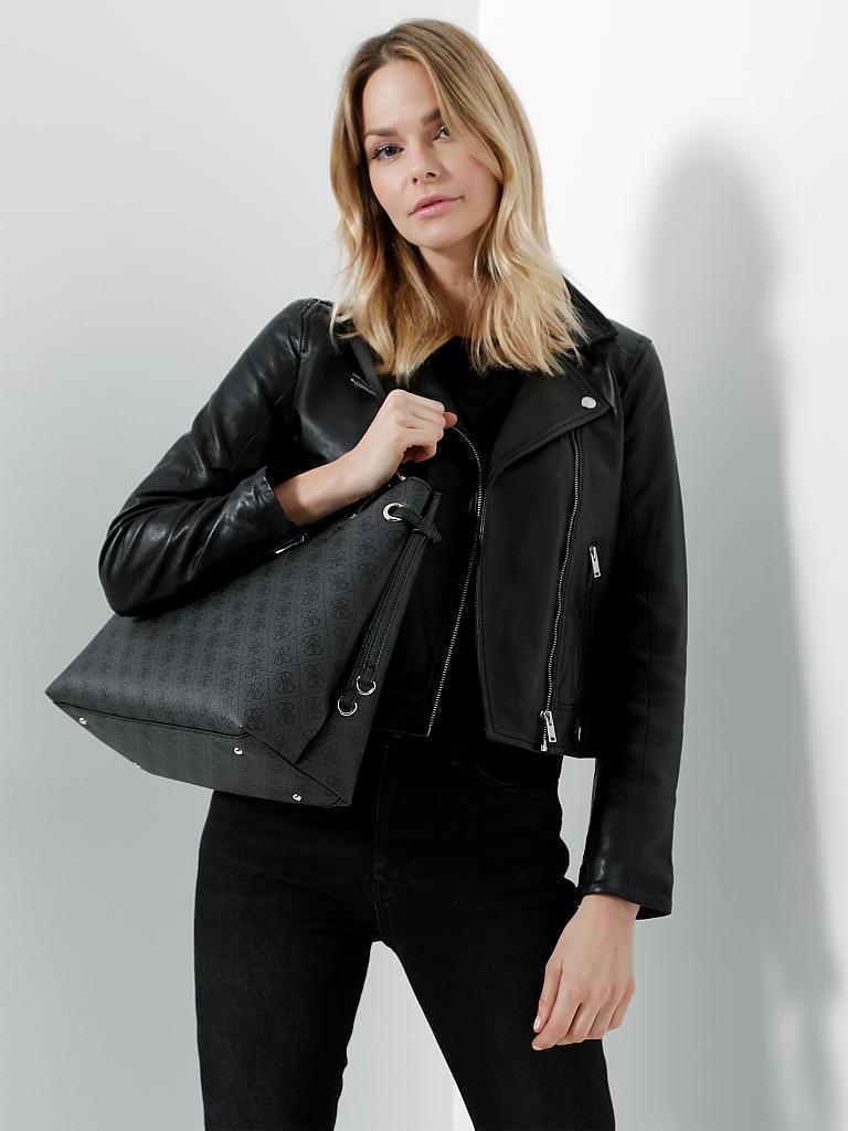 GUESS | Tasche - Shopper "Digital" | schwarz