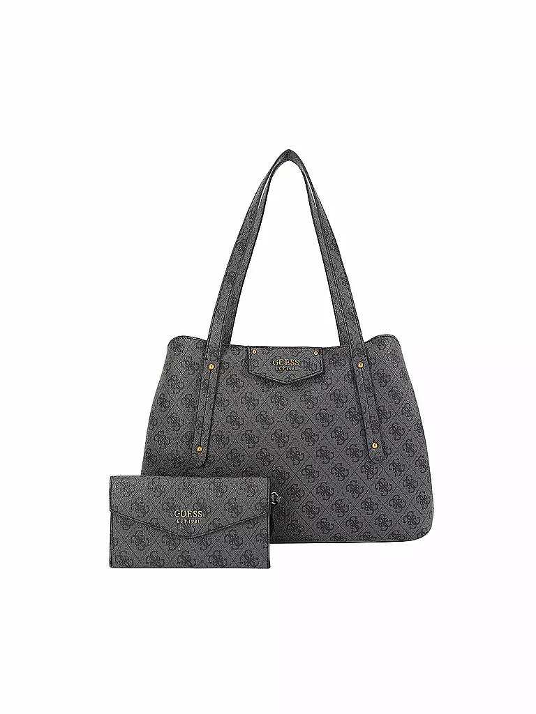 GUESS | Tasche - Tote Bag ECO BRENTON | schwarz