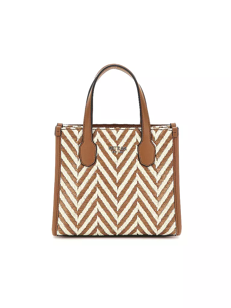 GUESS | Tasche - Tote Bag SILVANA Mini | camel