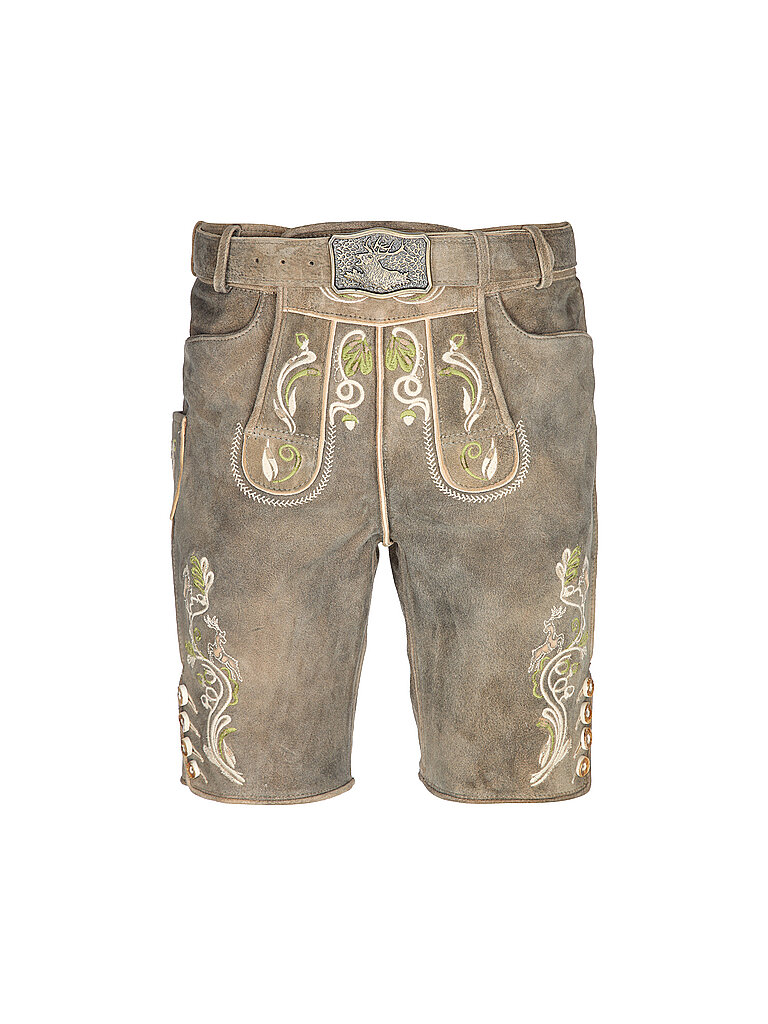 GWEIH & SILK Lederhose LIAM beige | 44