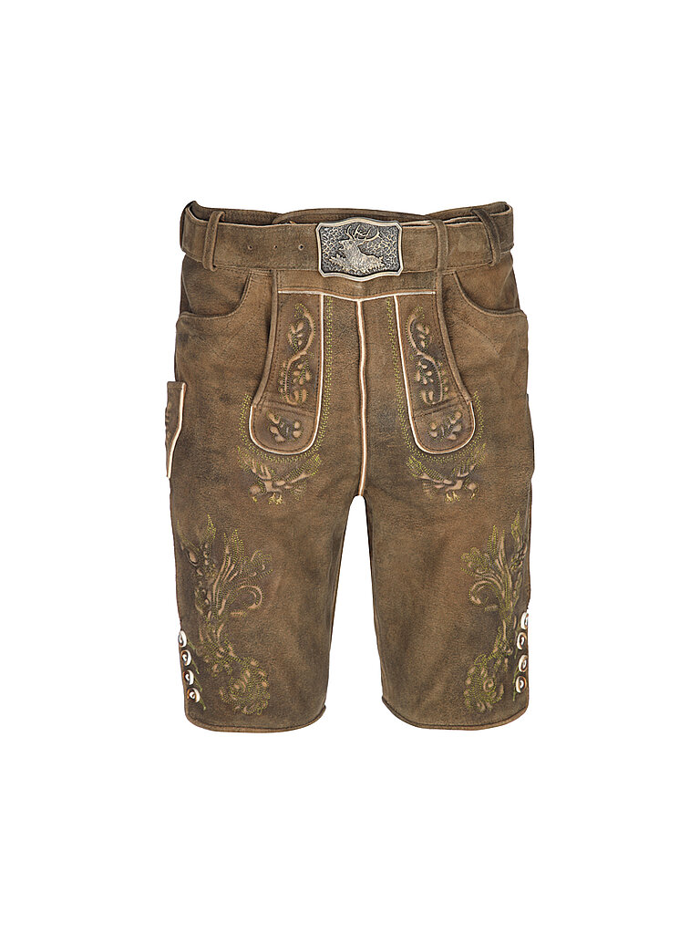 GWEIH & SILK Lederhose ARNOLD  hellbraun | 44