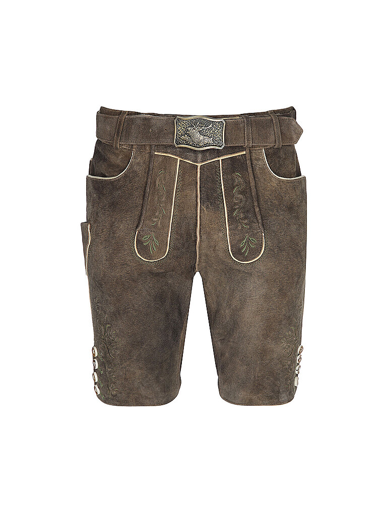 GWEIH & SILK Trachten Lederhose MATHIAS hellbraun | 44