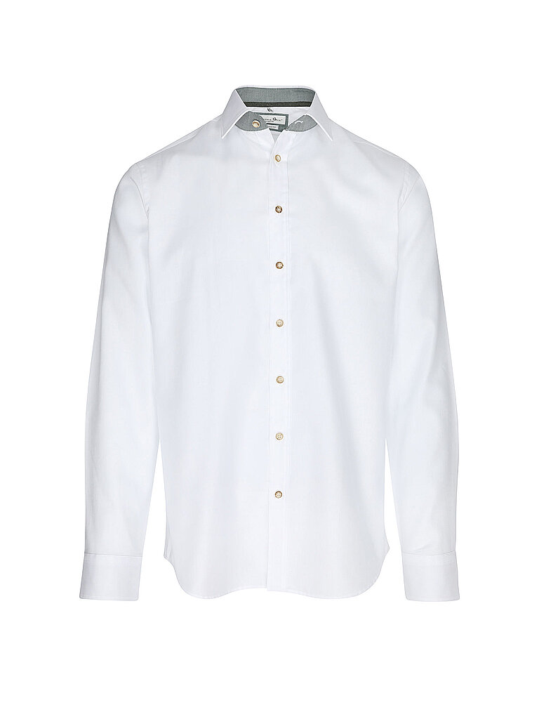 Trachtenhemd Tailored Fit KÖNIGSSEE weiss XL herren