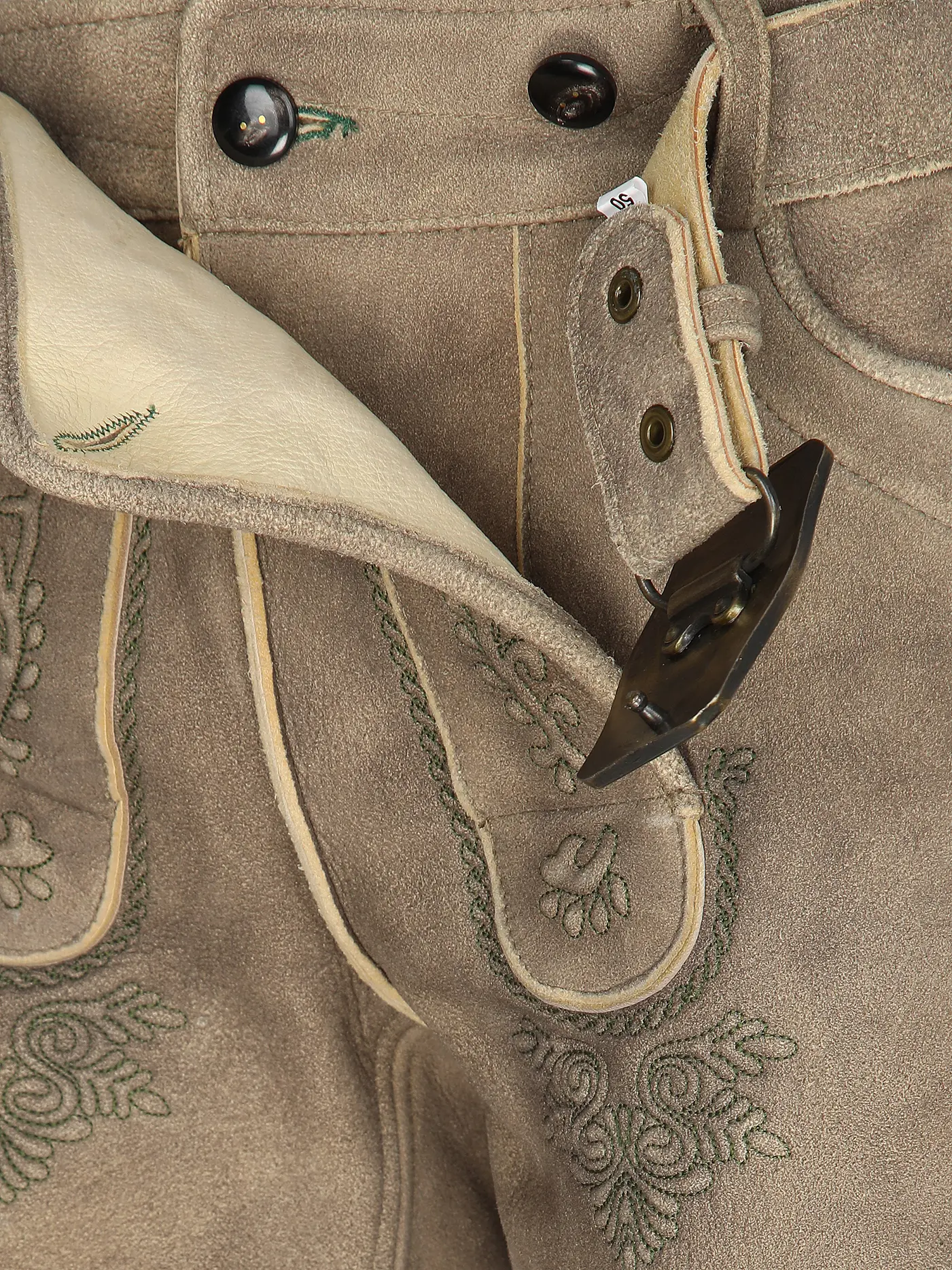 GWEIH & SILK | Lederhose MAGNUS | hellbraun