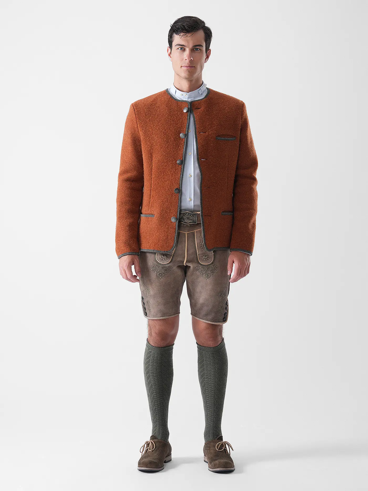 GWEIH & SILK | Lederhose MAGNUS | hellbraun