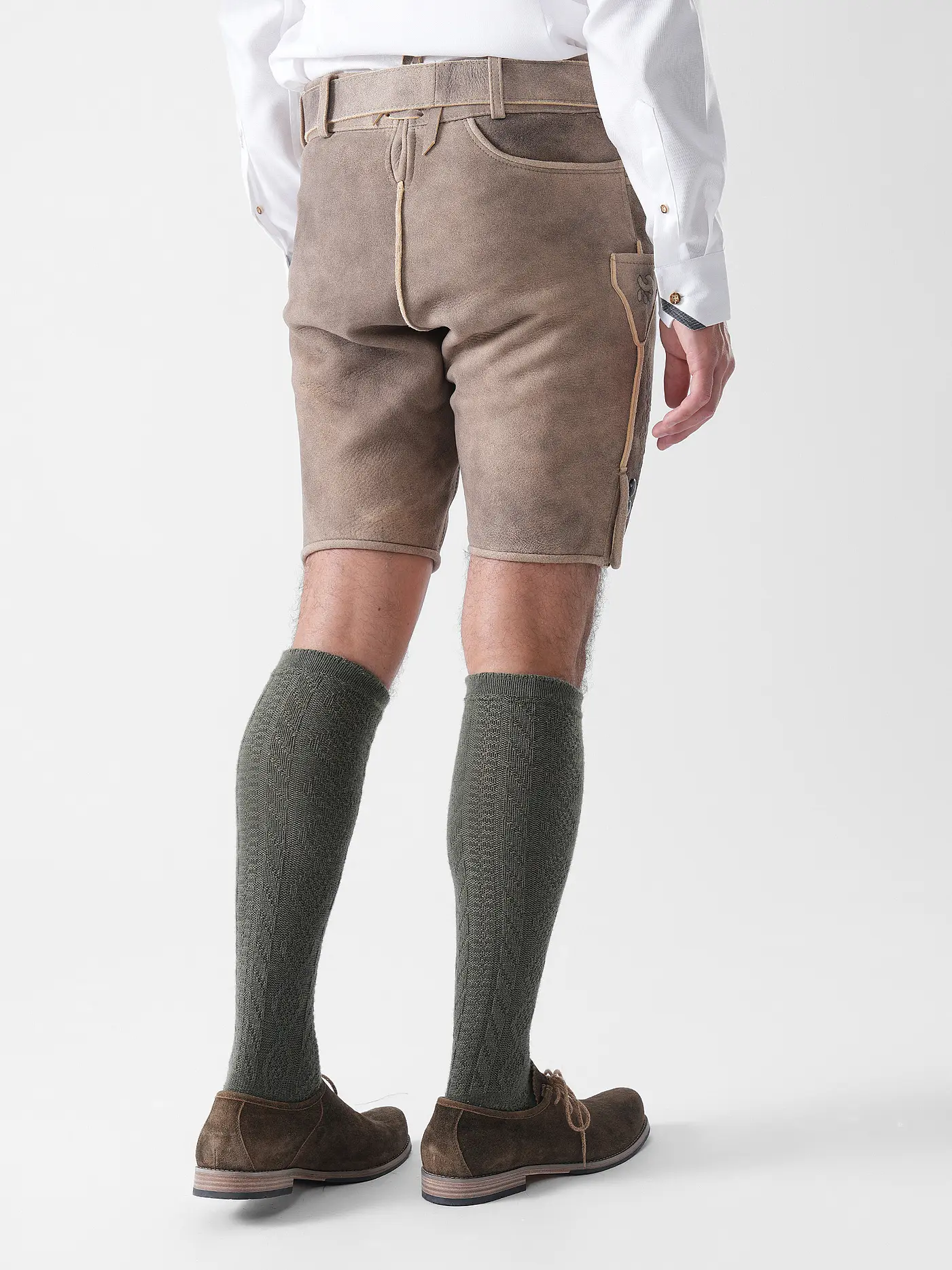 GWEIH & SILK | Lederhose MAGNUS | hellbraun