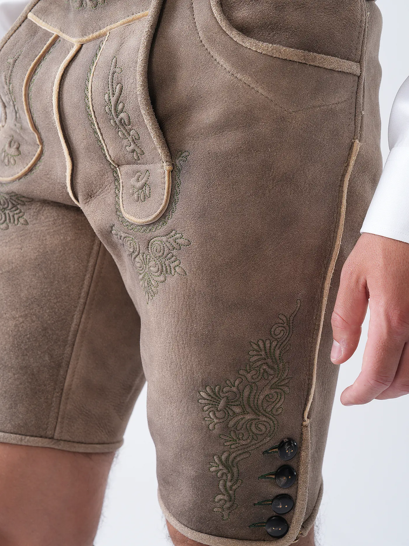 GWEIH & SILK | Lederhose MAGNUS | hellbraun