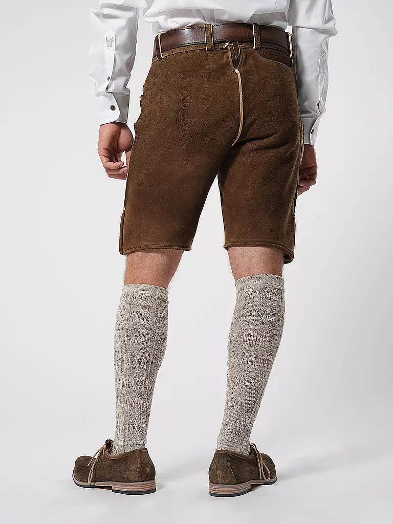 GWEIH & SILK | Trachten Lederhose Vitus | braun