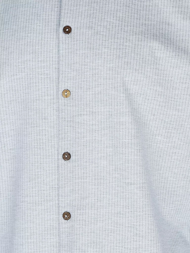 GWEIH & SILK | Trachtenhemd Tailored Fit  ALPSEE | blau