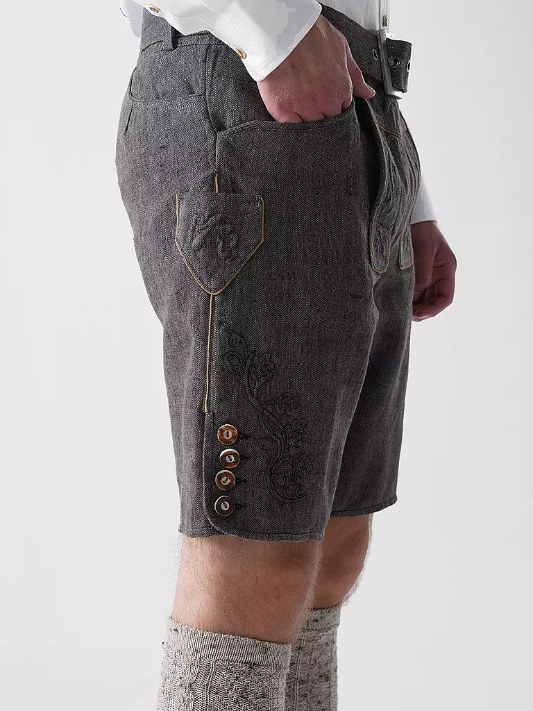 GWEIH & SILK | Trachtenhose BASTIAN | grau