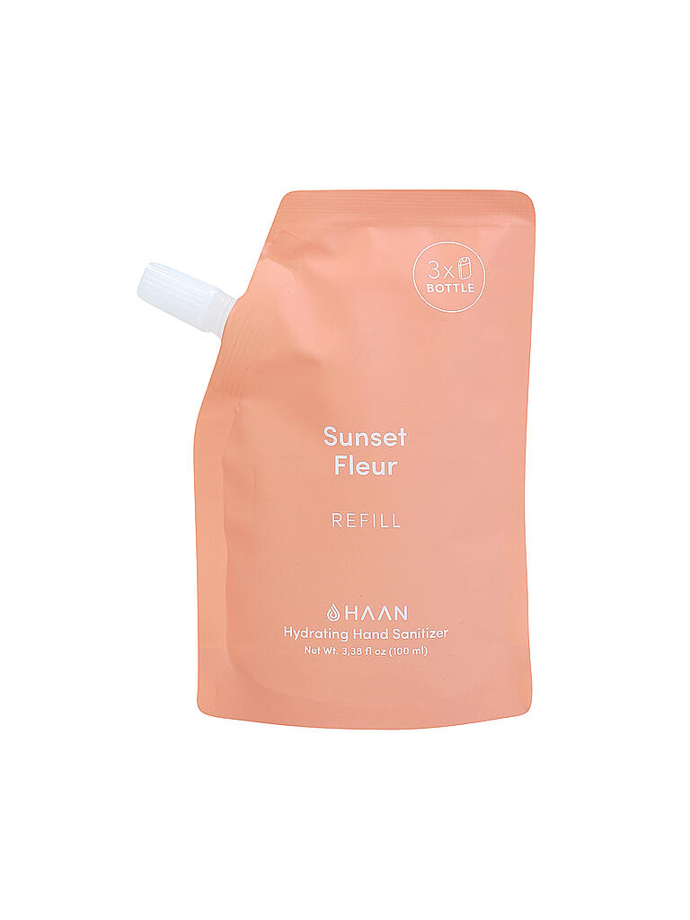 HAAN | Handdesinfektion Hydrating Hand Sanitizer  Sunset Fleur 100ml | orange
