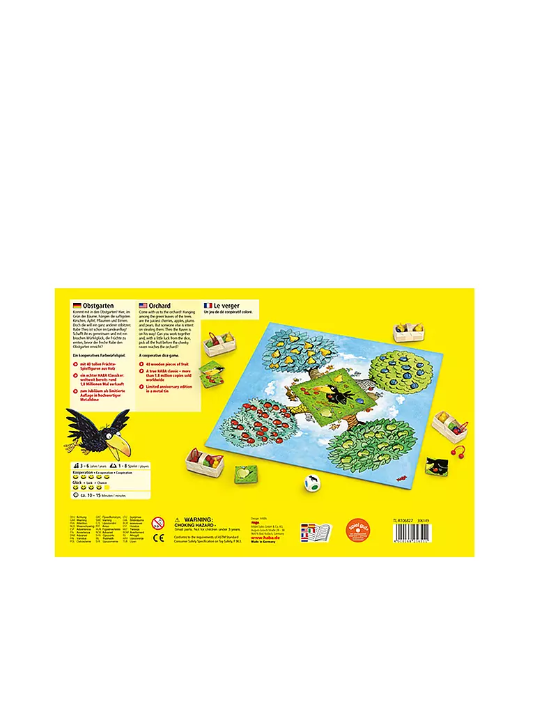 HABA | Brettspiel - Jubiläumsausgabe Obstgarten | keine Farbe
