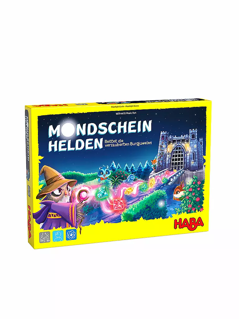 HABA | Brettspiel - Mondscheinhelden | keine Farbe