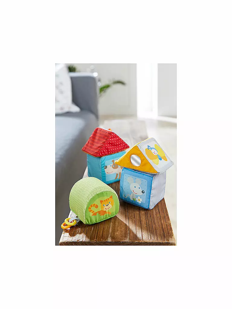 HABA | Entdeckerwürfel Tierisch geometrisch | keine Farbe