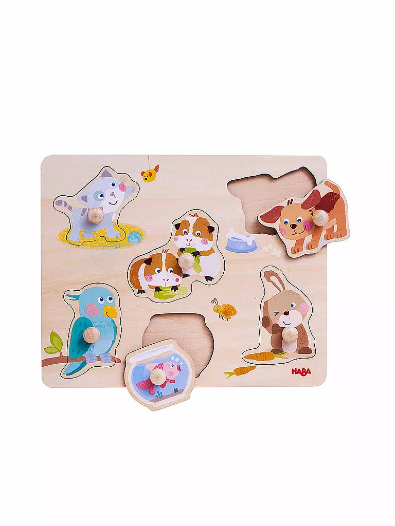 HABA | Greifpuzzle Haustiere | keine Farbe