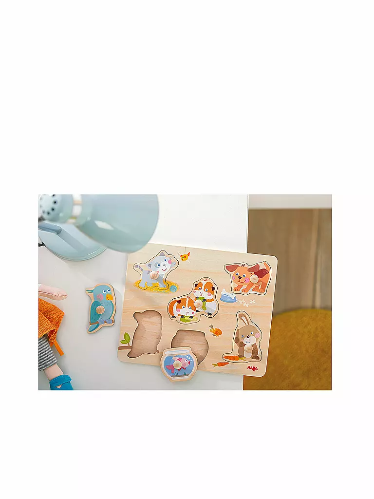 HABA | Greifpuzzle Haustiere | keine Farbe
