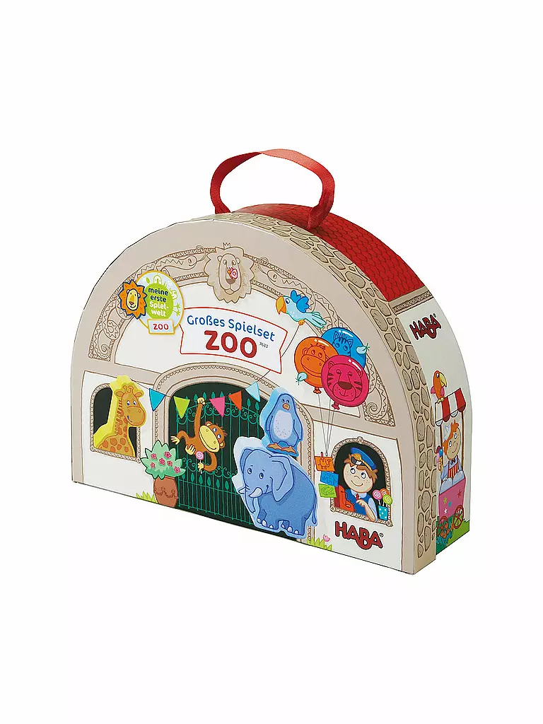HABA | Großes Spielset Im Zoo | keine Farbe