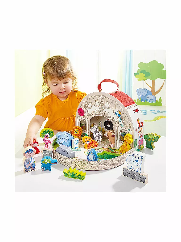 HABA | Großes Spielset Im Zoo | keine Farbe