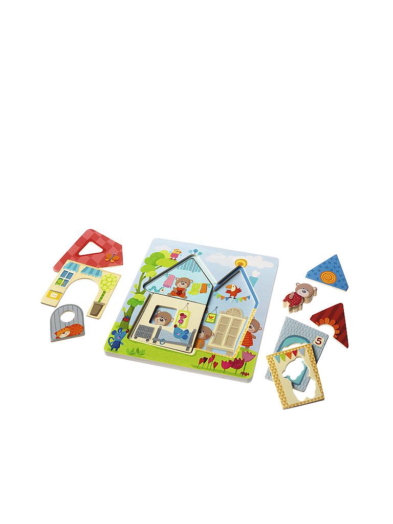 HABA | Holzpuzzle "Bärenhaus" | 