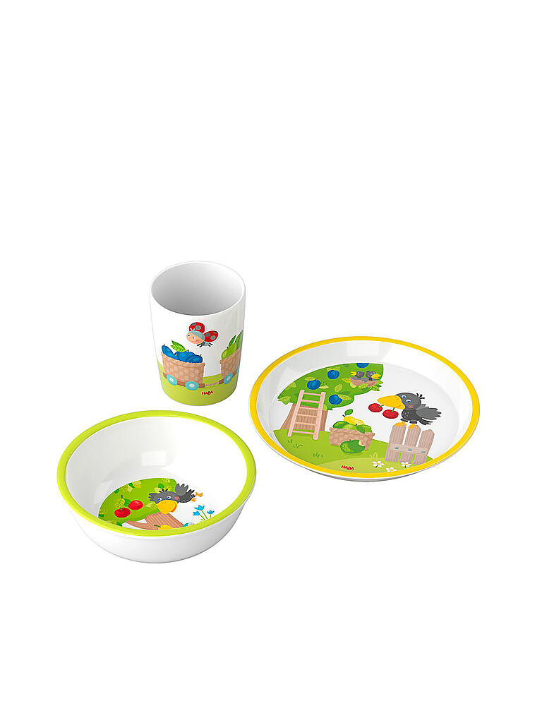 HABA | Kindergeschirr - Geschenkset Obstgarten | keine Farbe