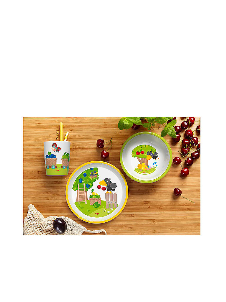 HABA | Kindergeschirr - Geschenkset Obstgarten | keine Farbe