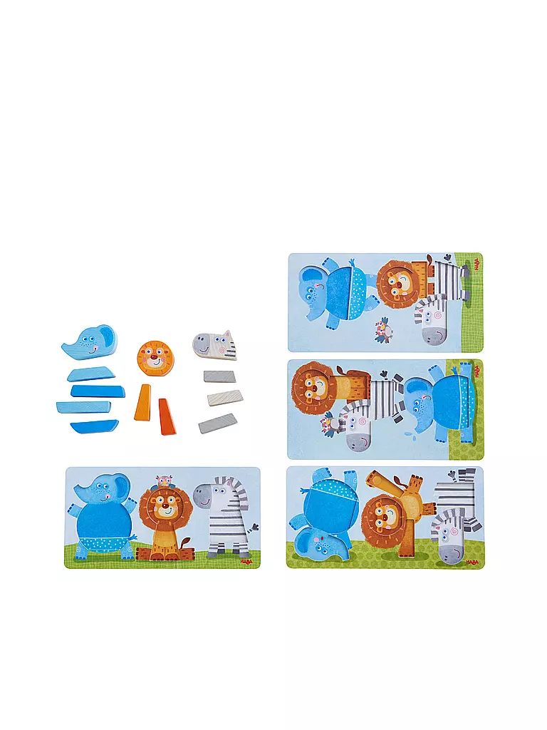 HABA | Legespiel Tierisch wild | keine Farbe
