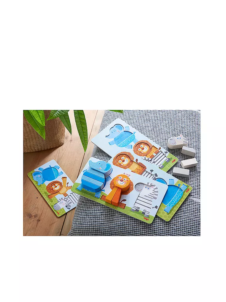 HABA | Legespiel Tierisch wild | keine Farbe