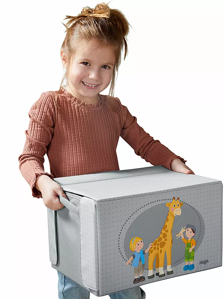 HABA | Little Friends – Spielset und Aufbewahrungsbox Im Zoo | keine Farbe