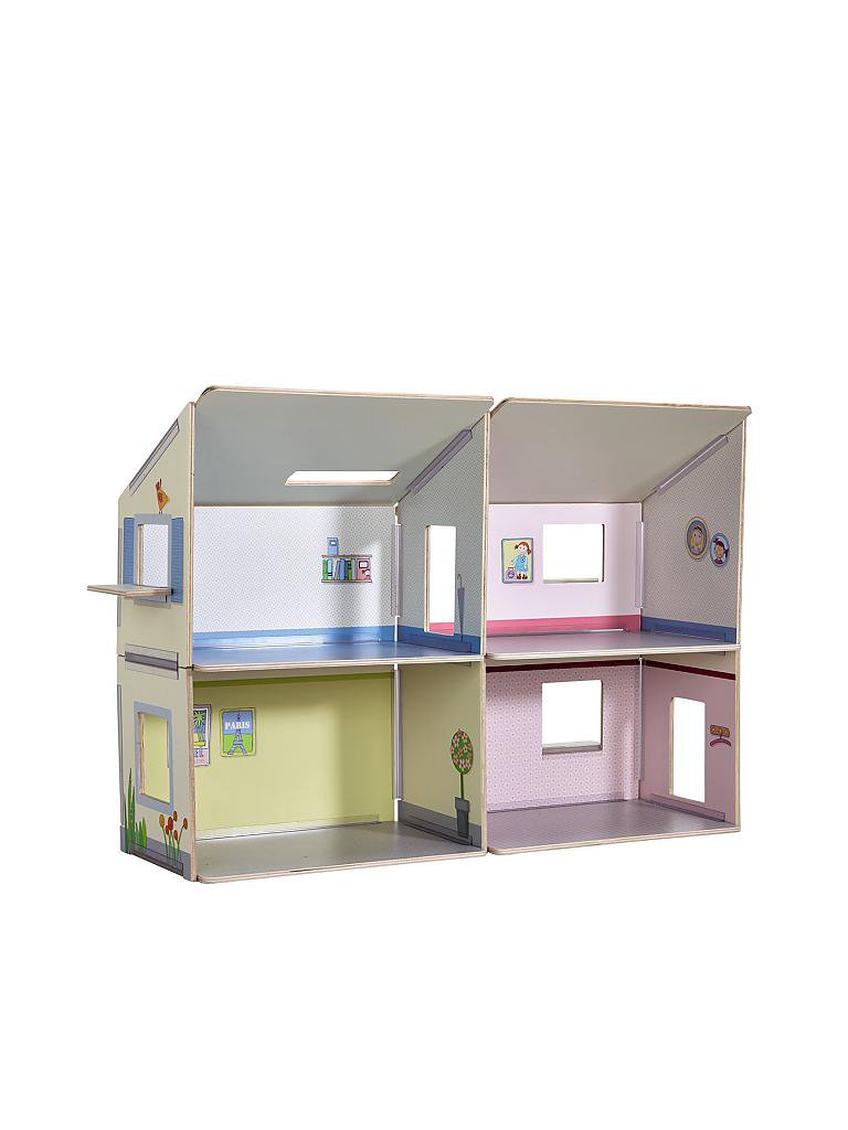 HABA | Little Friends - Puppenhaus Villa Sonnenschein | transparent