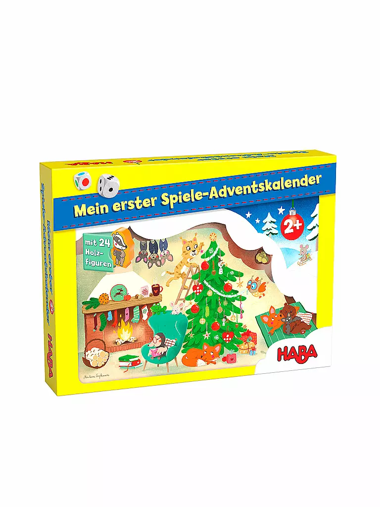 HABA | Mein erster Spiele-Adventskalender – Weihnachten in der Bärenhöhle | keine Farbe