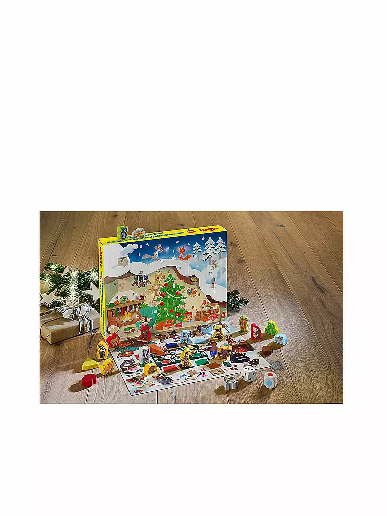HABA | Mein erster Spiele-Adventskalender – Weihnachten in der Bärenhöhle | keine Farbe