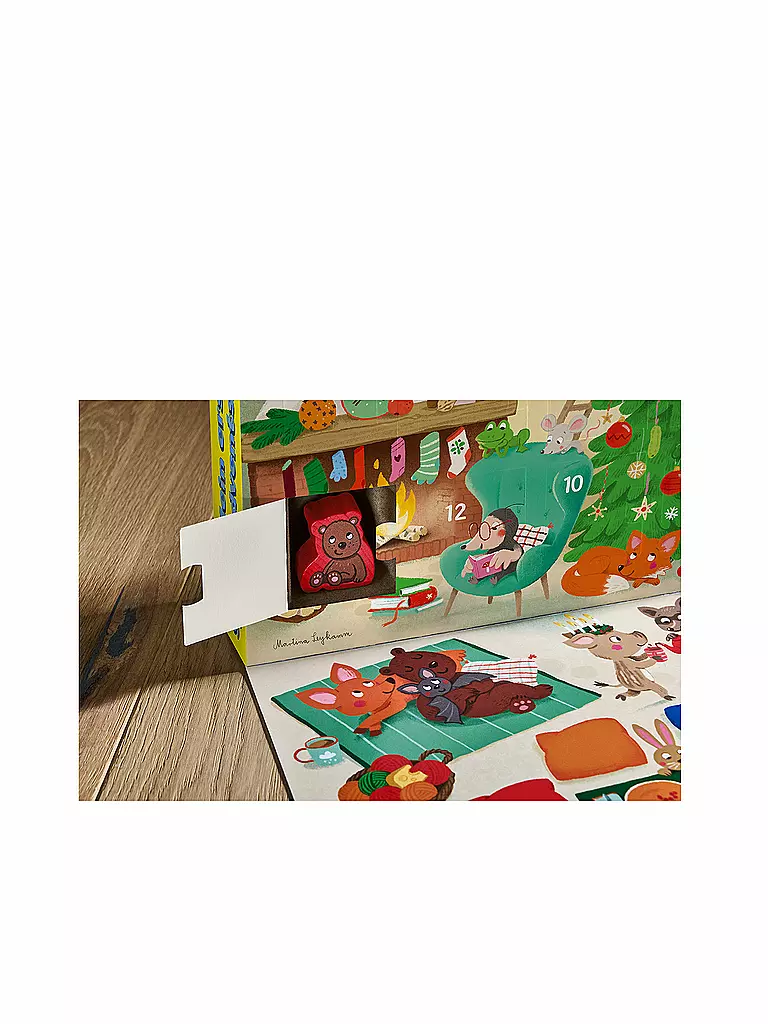 HABA | Mein erster Spiele-Adventskalender – Weihnachten in der Bärenhöhle | keine Farbe