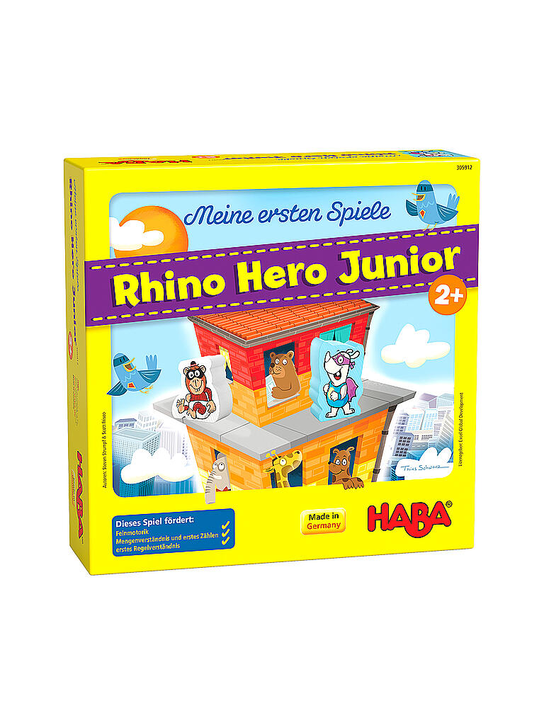 HABA | Meine ersten Spiele - Rhino Hero Junior | keine Farbe