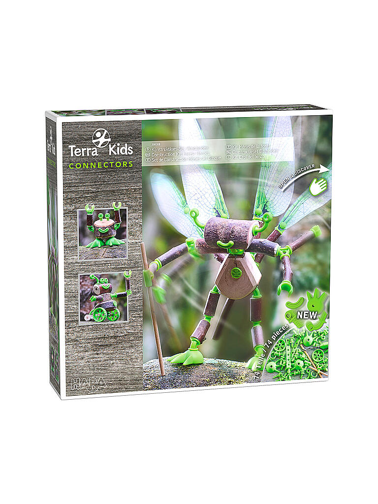 HABA | Terra Kids Connectors – Konstruktions-Set Waldhelden | keine Farbe